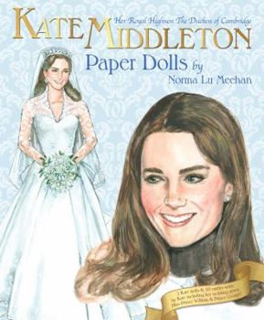 Paperback Kate Middleton Her Royal Highness the Duchess of Cambridge Paper Dolls Book