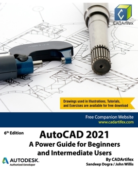 Paperback AutoCAD 2021: A Power Guide for Beginners and Intermediate Users Book