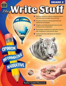 Paperback The Write Stuff Grade 2 Book
