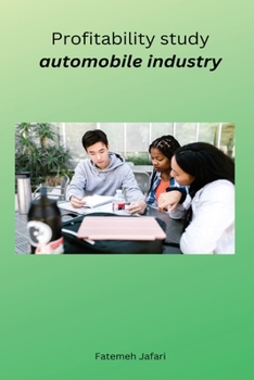 Paperback Profitability study automobile industry Book