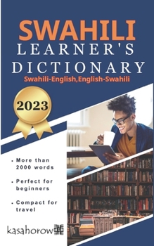 Paperback Swahili Learner's Dictionary: Swahili-English, English-Swahili Book