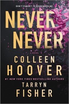 Hardcover Never Never: A Romantic Suspense Novel of Love and Fate Book