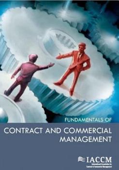 Hardcover Fundamentals of Contract and Commercial Management Book