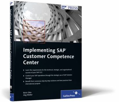 Hardcover Implementing SAP Customer Competence Center Book