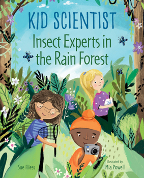 Hardcover Insect Experts in the Rain Forest Book