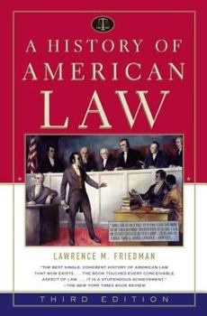 Hardcover A History of American Law Book