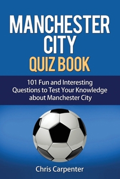 Paperback Manchester City Quiz Book