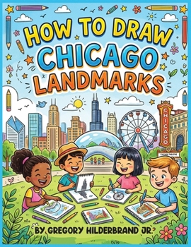 Paperback How to Draw Chicago Landmarks [Large Print] Book