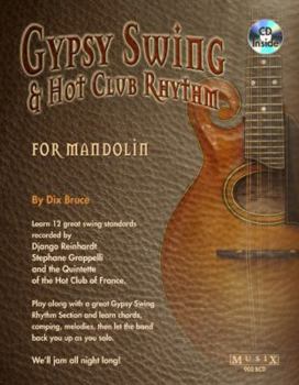 Paperback Gypsy Swing & Hot Club Rhythm for Mandolin Book