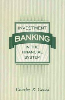 Paperback Investment Banking in the Financial System Book
