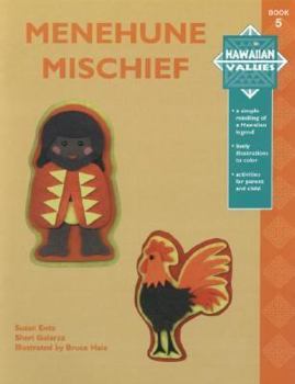 Paperback Hawaiian Values - Menehune Mischief Book