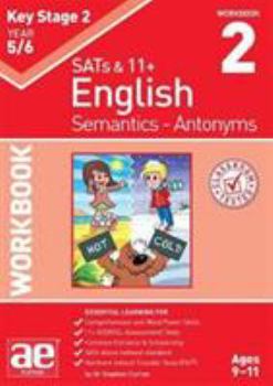 Paperback KS2 Semantics Year 5/6 Workbook 2 - Antonyms Book