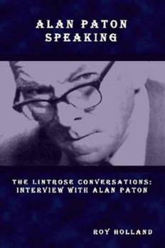 Paperback Alan Paton Speaking Book