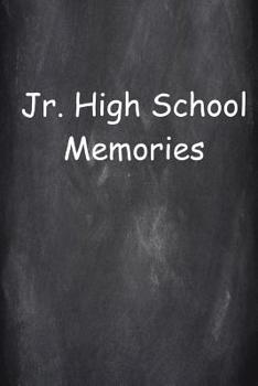 Paperback Graduation Journal Jr. High School Memories Lined Journal Pages: Graduation Theme Back To School Progress Journals Notebooks Diaries (Notebook, Diary, Book