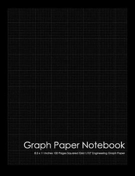 Graph Paper Notebook: Graph Paper Notebook: 8.5 X 11 Inches 100 Pages Squared Grid 1/10 Engineering Graph Paper