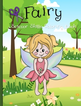 Paperback Fairy Scissor Skills Coloring Book