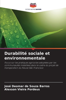 Paperback Durabilité sociale et environnementale [French] Book