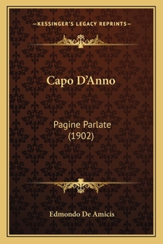 Paperback Capo D'Anno: Pagine Parlate (1902) Book