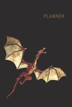 Planner: Dragon 1 Year Daily Planner (12 Months) | 2020 - 2021 | 365 Pages for Planning | January 20 - December 20 | Appointment Calendar Schedule | Plan Each Day Set Goals & Get Stuff Done
