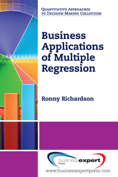 Paperback Business Applications of Multiple Regression Book