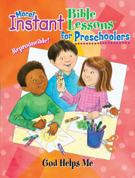 Paperback Instant Bible: God Helps Me: Preschoolers Book