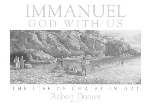 Hardcover Immanuel, God with Us: The Life of Christ in Art Book