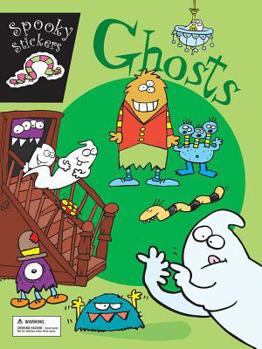 Paperback Ghosts Spooky Stickers, Grades K - 3 [With Stickers] Book