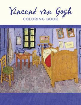 Paperback Vincent Van Gogh Coloring Book