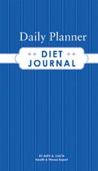 Paperback Daily Planner Diet Journal [With Sticker(s)] Book