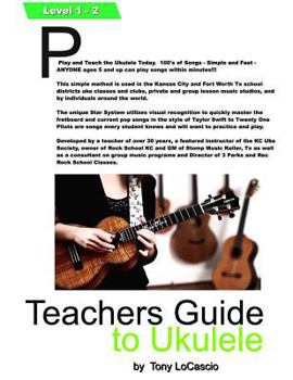 Paperback Teachers Guide to Ukulele Book