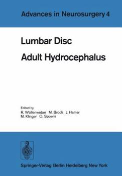 Paperback Lumbar Disc Adult Hydrocephalus: Proceedings of the 27th Annual Meeting of the Deutsche Gesellschaft Für Neurochirurgie, Berlin, September 12-15, 1976 Book