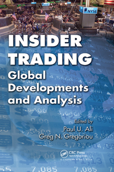 Paperback Insider Trading: Global Developments and Analysis Book