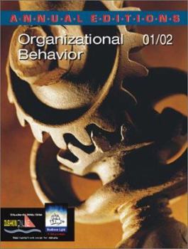 Paperback Annual Editions: Organizational Behavior 01/02 Book