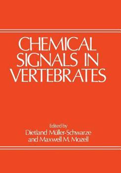 Paperback Chemical Signals in Vertebrates Book