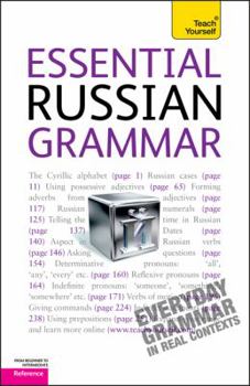 Paperback Essential Russian Grammar Book