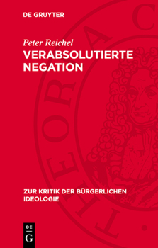 Hardcover Verabsolutierte Negation: Zu Adornos Theorie Von Den Triebkräften Der Gesellschaftlichen Entwicklung [German] Book
