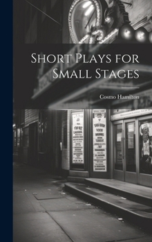 Hardcover Short Plays for Small Stages Book