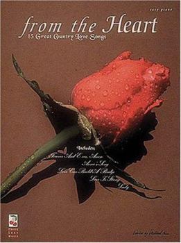 Paperback From The Heart - 15 Great Country Love Songs for Easy Piano Book