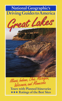 Paperback National Geographic Driving Guide to America, Great Lakes Book