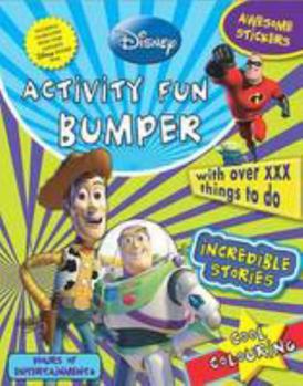 Paperback Disney Activity Fun Bumper: With Over 120 Things to Do Book