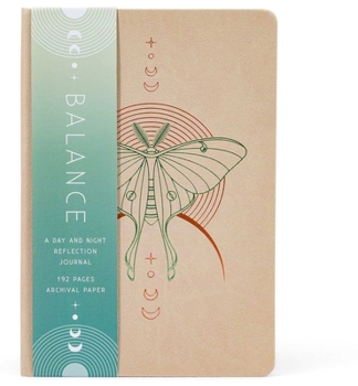 Paperback Balance: A Day and Night Reflection Journal (90 Days) Book