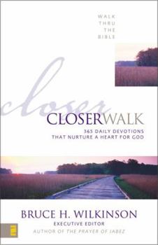 Paperback Closer Walk: 365 Daily Devotions That Nurture a Heart for God Book