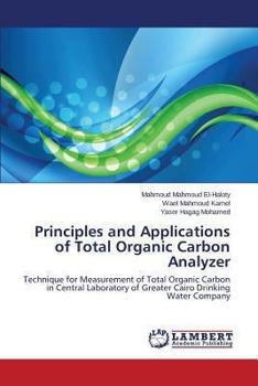 Paperback Principles and Applications of Total Organic Carbon Analyzer Book