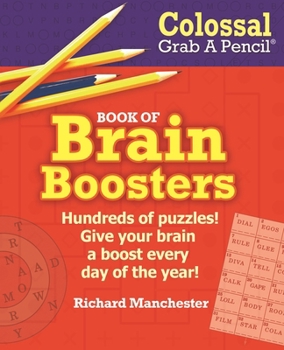 Paperback Colossal Grab A Pencil Book of Brain Boosters Book