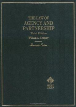 Hardcover The Law of Agency and Partnership Book