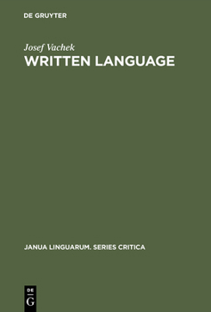 Hardcover Written Language: General Problems and Problems of English Book