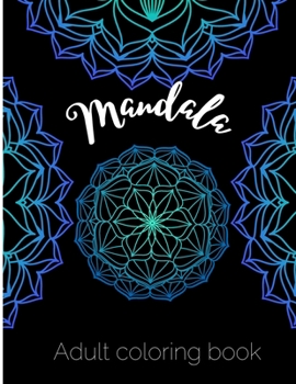 Paperback MANDALA Adult Coloring book
