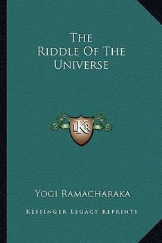 Paperback The Riddle Of The Universe Book