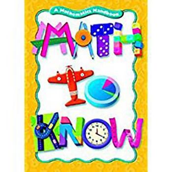 Paperback Great Source Math to Know: Student Edition Grade 4 2003 Book