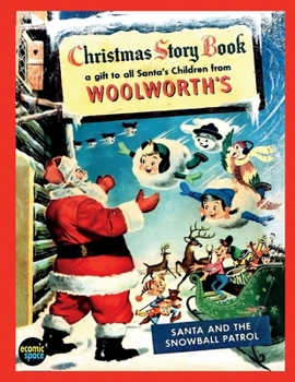 Paperback Christmas Story Book: a gift to all santa?s Children from Woolworth's Book